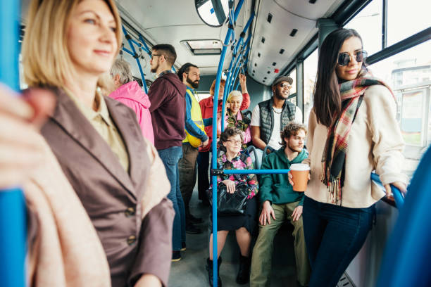 istock Traveling by public transport to work 939741890