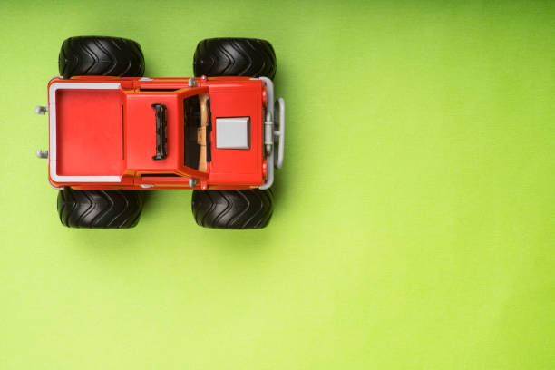 istock top of view the truck 939749372