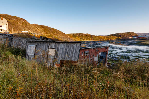 istock sheds in the village Teriberka 939761688