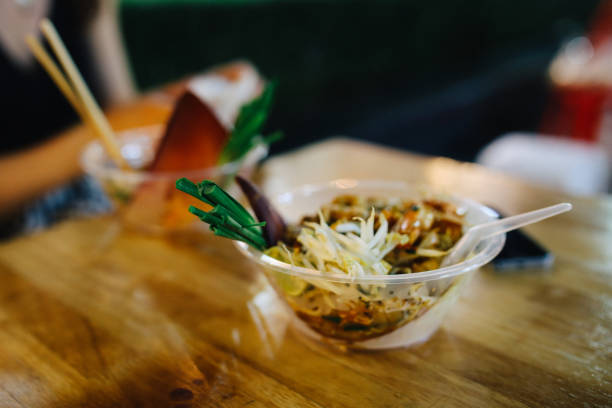 istock Pad Thai with shrimps in Bangkok, Thailand 939765882