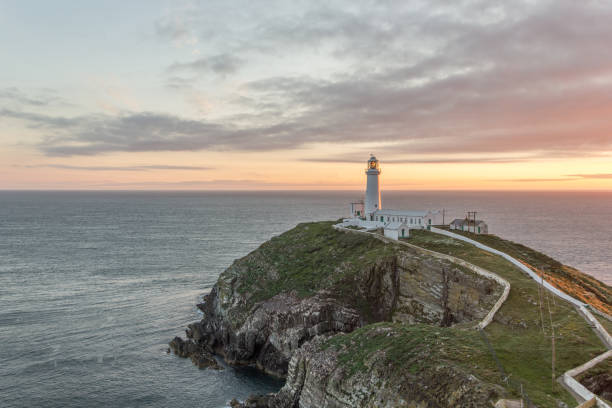 istock South stack lighthouse on Holy Island in Wales at sunset 939780914