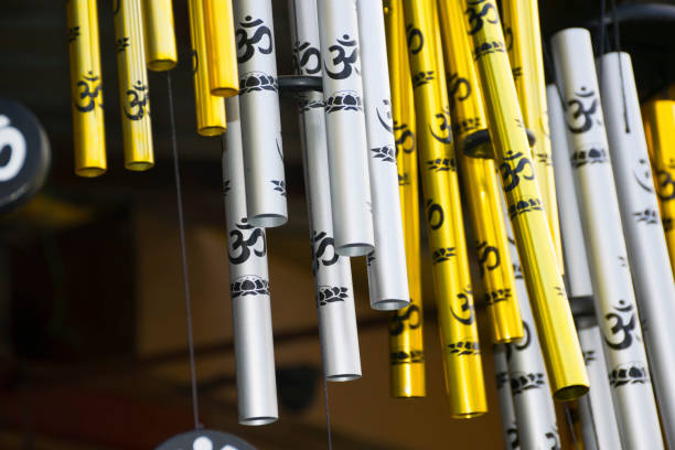istock Wind chimes hanging in a shop 939784250