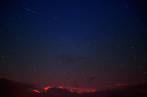 istock Sky line night beauty milky way. 939787192