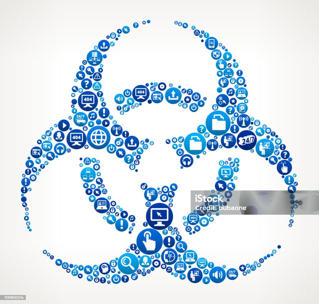 Biohazard Computer Biohazard Computer Tech Support Stock Illustration - Download Image Now ...