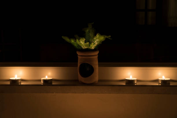 istock Angel candles for celebration or praying 939814666