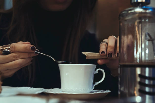 istock Hot Coffee from a French Press 939815078
