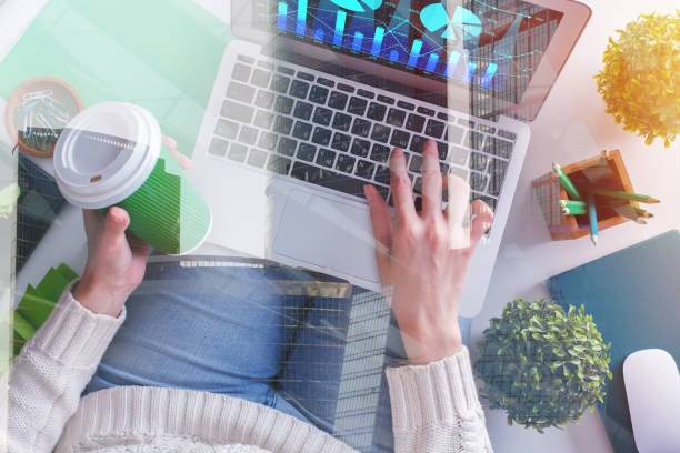 istock Financial growth and trade concept 939815272