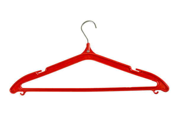 istock trempel, plastic hanger on a white background 939819444