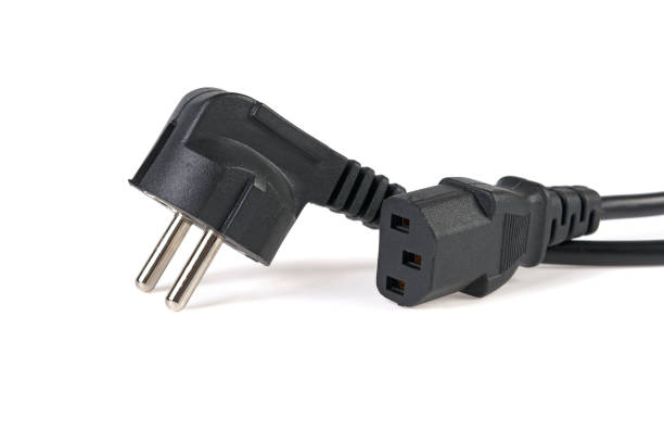 istock power cord close-up fork isolated on white background 939819452