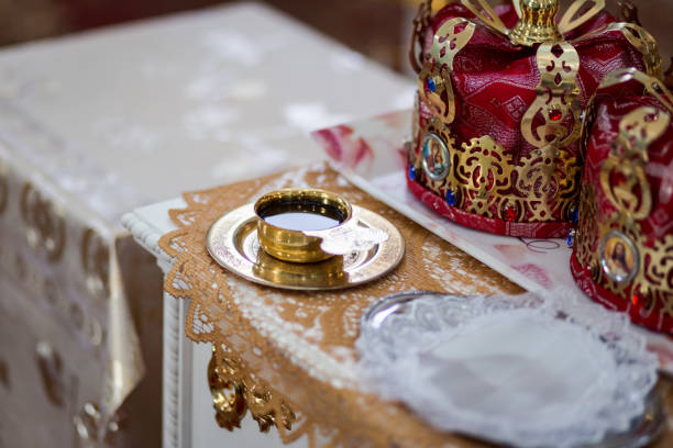 istock crowns in church ready to wedding ceremony 939819634