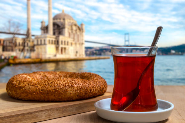 istock Turkish Bagel and tea in Istanbul 939825646
