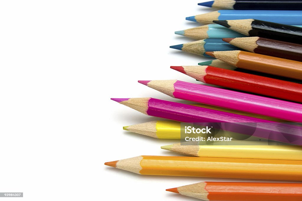 Crayons de couleur - Photo de Art libre de droits