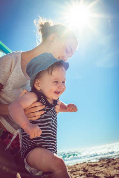istock Family on the beach 939848448