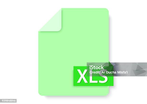 Xls Xls Spreadsheet Files Stock Illustration - Download Image Now ...