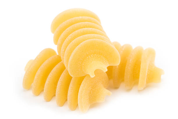 istock Group of macaroni pasta on white background 939858968