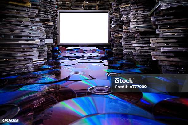 1057d Dvd Blu Ray Discs Stock Photo - Download Image Now - DVD, Compact Disc, Collection
