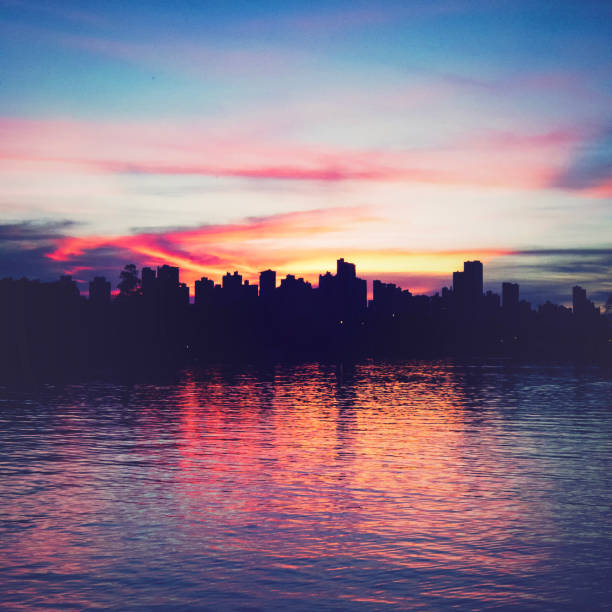 istock Sunset in the city. 939865288