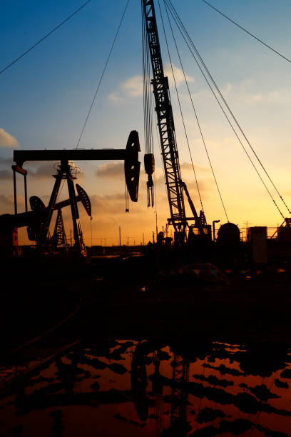 istock The oil pump, industrial equipment 939866526