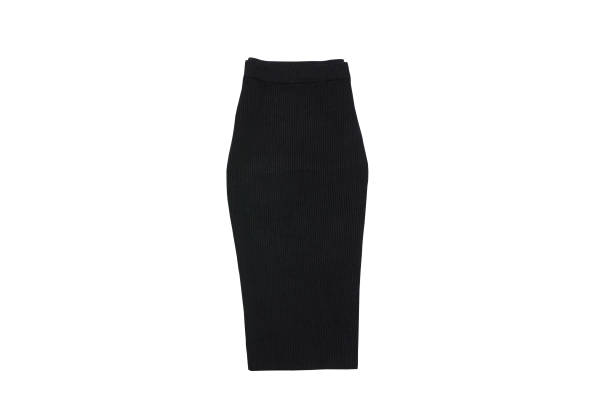 istock Black skirt.  Fashionable concept. Isolated. White background 939875928