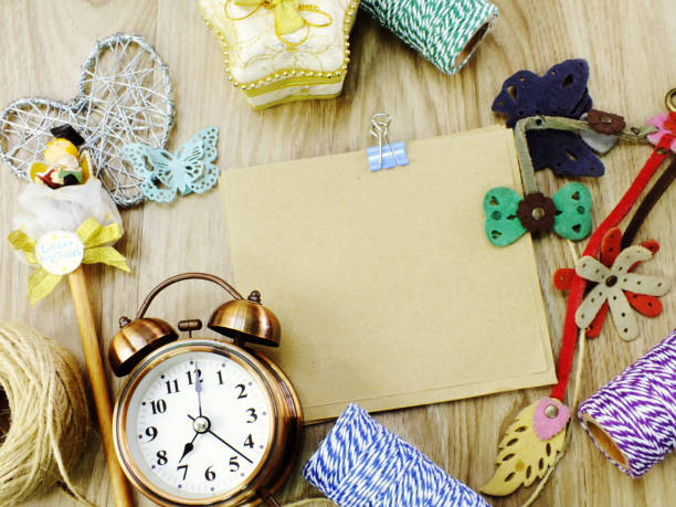 istock top view paper background mockup and stationary flat lay top view 939883884