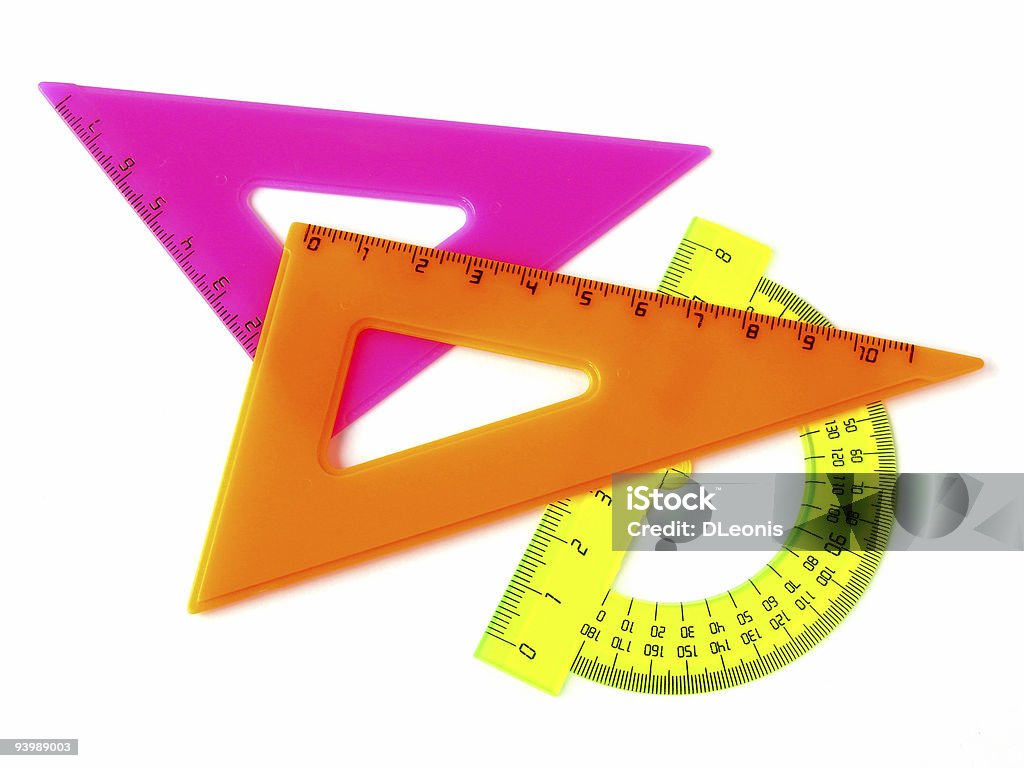 Rulers set  Angle Stock Photo