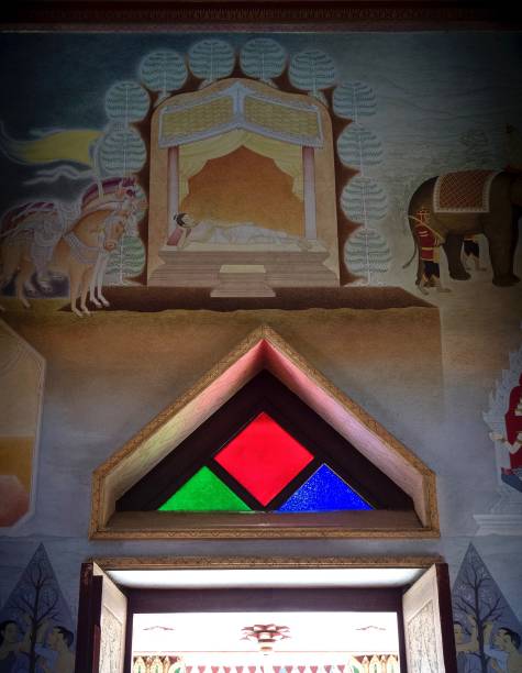 istock Thai temple Church's Stain Glass 939890696