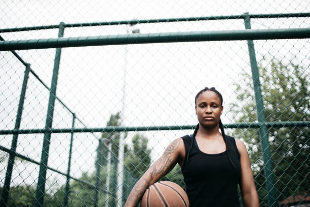 istock Female basketball player 939891150