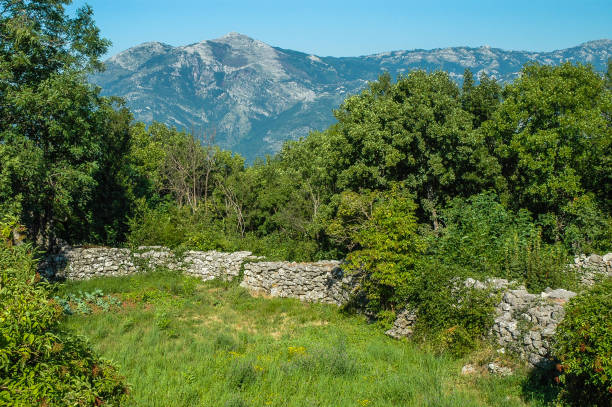 Prokletije mountains range, Albania. View from Montenegro
