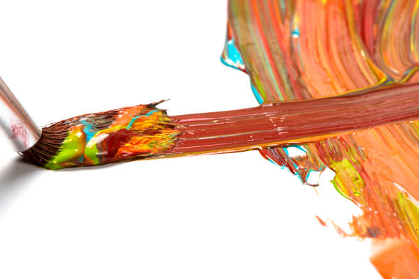 istock Acrylic Paint With Paint Brush 939894482
