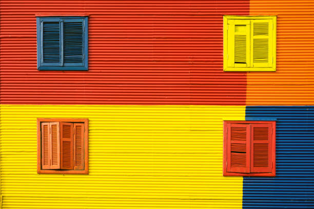 istock Colorful house facade in La Boca, Buenos Aires 939895374