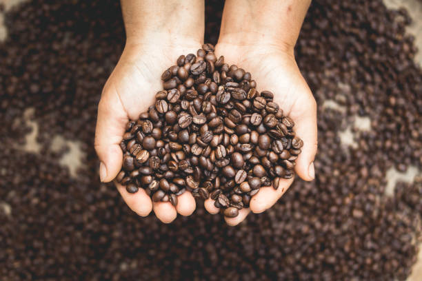 istock Coffee Beans and Coffee Soap Homemade 939914276