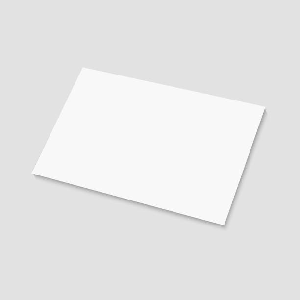 istock Blank of brochure, flyer, magazine or business card. Vector. 939915388