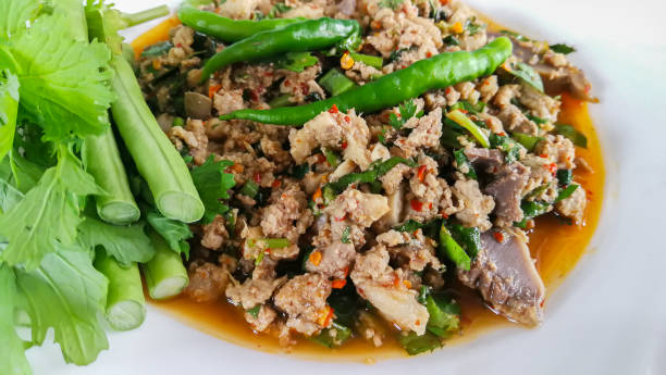 istock Pork, Salad, Thai Food, Appetizer, Chili 939915576
