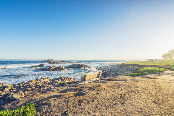 scenic coastline landscape,at Carmel-by-the-Sea,California,USA.