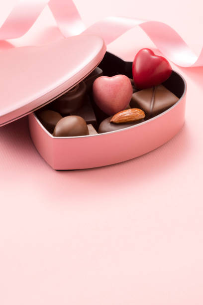 istock chocolate assortment in heart shaped gift box 939920752