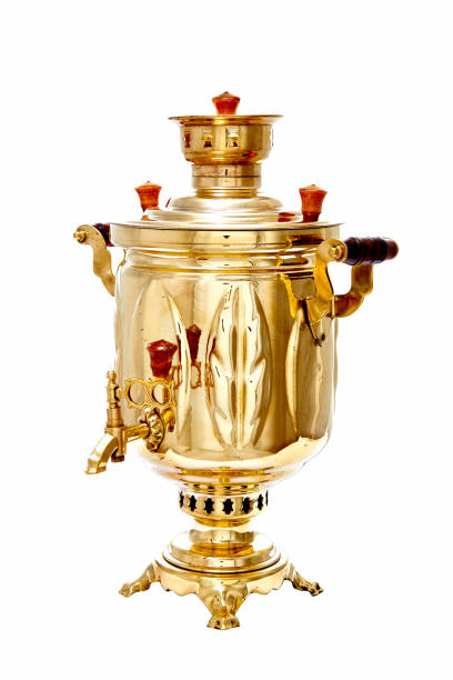istock vintage copper Russian samovar isolated on white background 939923944