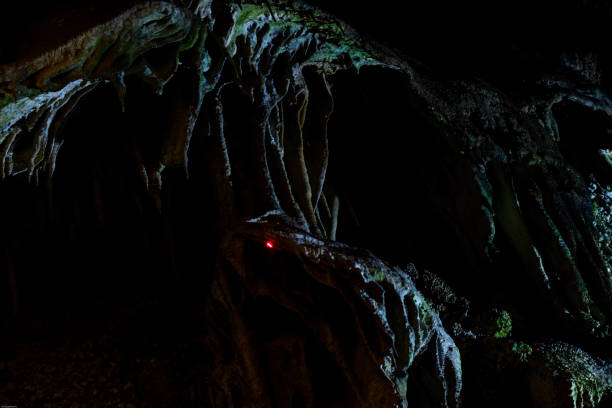 istock Bizarre, fantastic, strange shapes Nature has been forming for centuries:  colourful stalagmite, stalactites, stalagnates, dendrites, rocks. Uhlovitsa cave, Rodopi mountain, Bulgaria 939926100