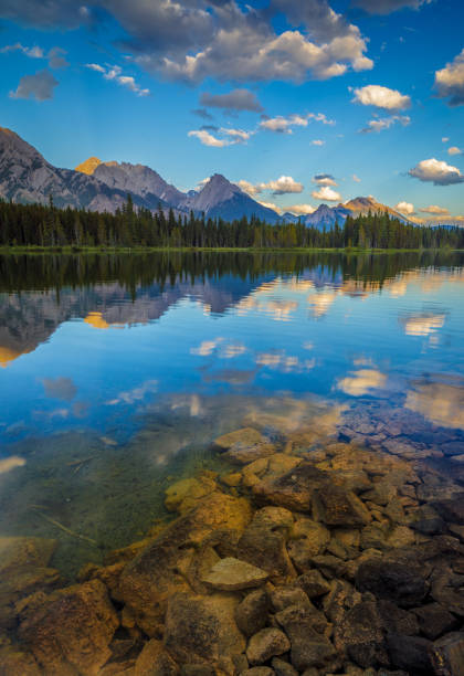 istock Spillway Lake and the Opal Range, Peter Lougheed Provincial Park 939929288
