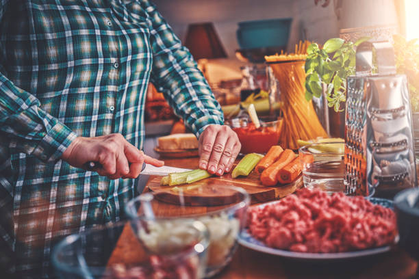 istock Preparing Homemade Spaghetti Bolognese 939934702