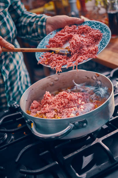 istock Preparing Homemade Spaghetti Bolognese 939934940