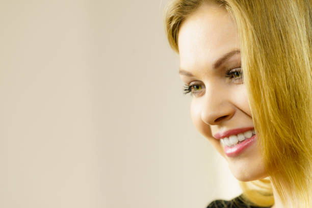 istock Happy positive smiling blonde woman 939939808