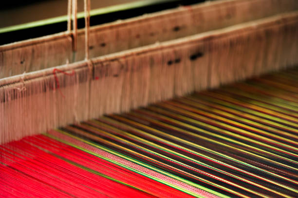istock Part of loom  homemade 939948374