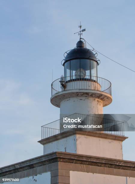 Lighthouse Of Cap Creus Stock Photo - Download Image Now - Architecture, Beach, Blue