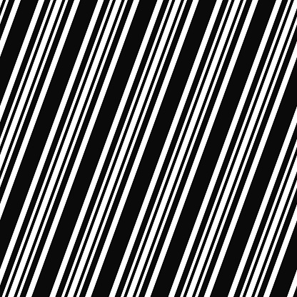 Black White Seamless Angular Line Pattern Stock Illustration - Download ...