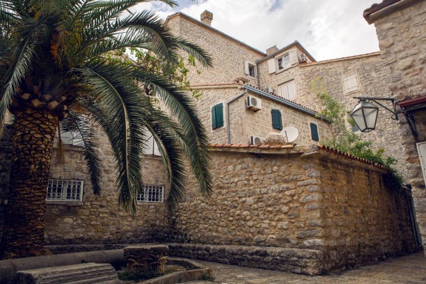 istock courtyard of the old town in Budva 939986436