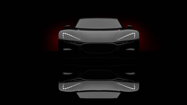 istock black sportscar studio shot 939990340