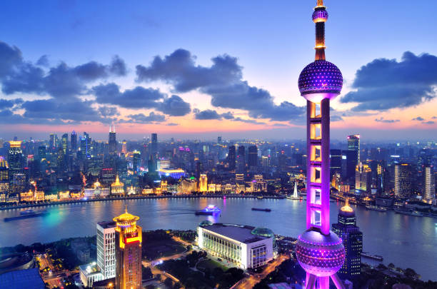 istock Oriental Pearl Tower and the Bund at Shanghai 939998168