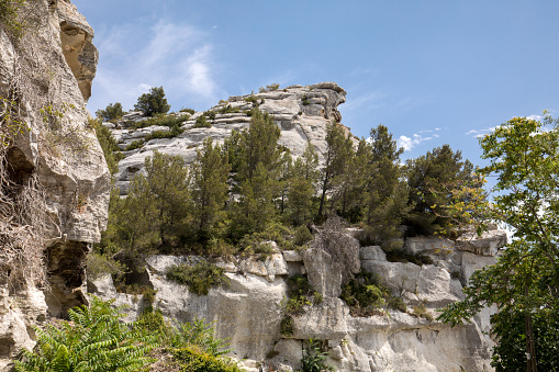 Val d'Efner, Les Baux de Provence, Bouches-du-Rhone, Provence, France
