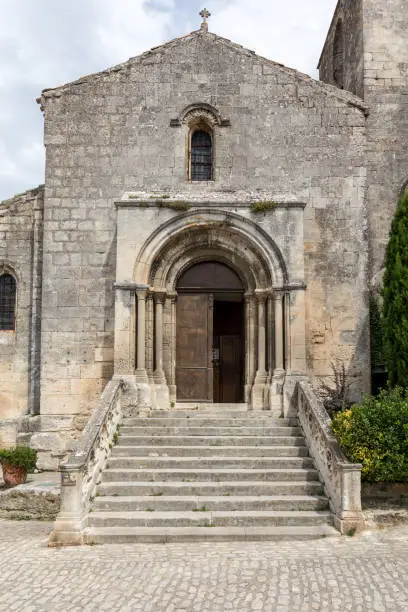Photo of Saint Vincent Church, Medieval village of Les Baux de Provence, Bouches du Rhone, Provence, France