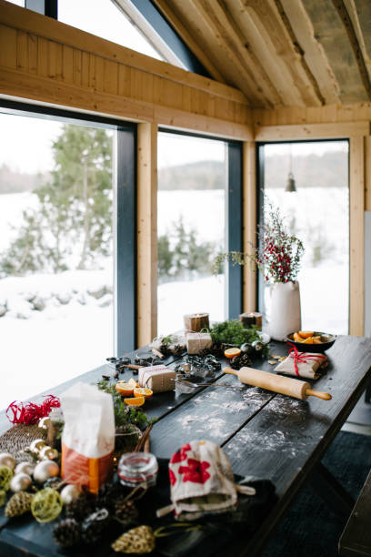 istock Christmas - living room still life 940002332